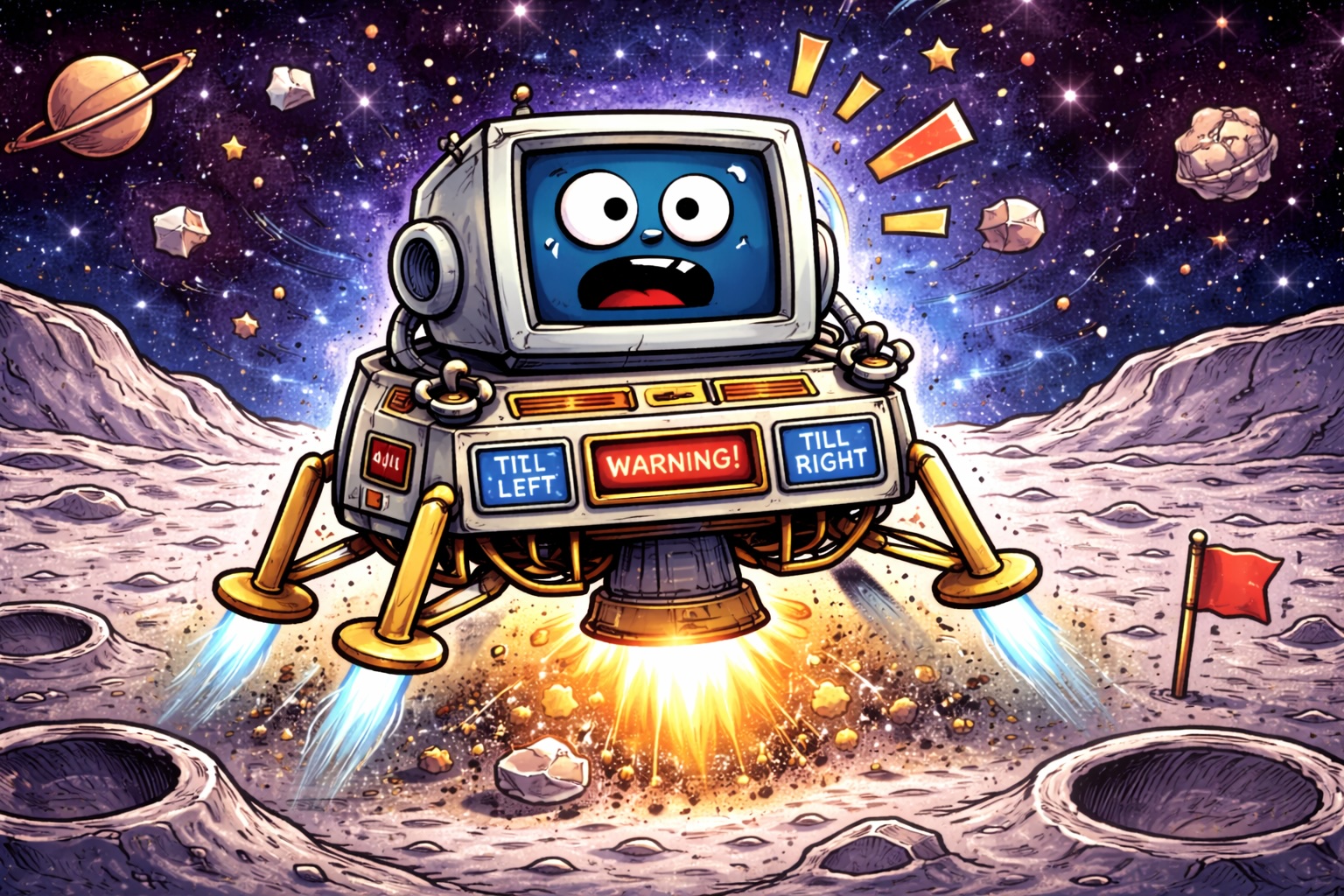 Teaching a Computer to Land on the Moon: A Reinforcement Learning Story